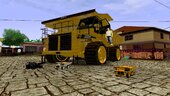 Camión o Volqueta Dumper marca HVY de GTA 5 tipo RC o a control remoto (misiones de ZERO) HVY Big Daddy Dump Reemplaza RCBANDIT